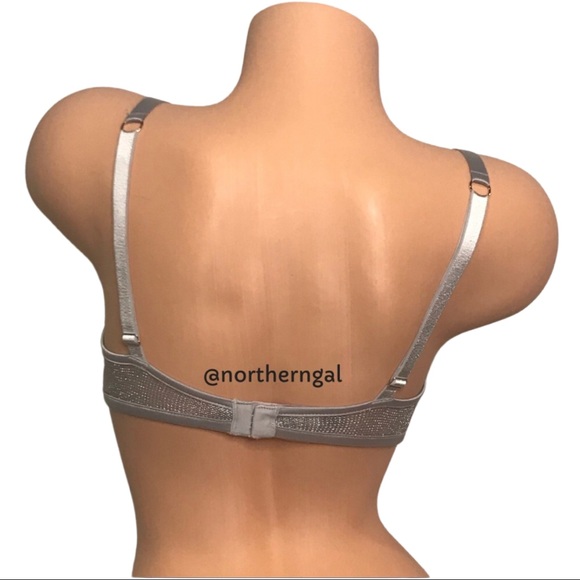 Damaged - Victoria’s Secret Luxe Unlined Chainmail Demi Bra - Picture 9 of 11